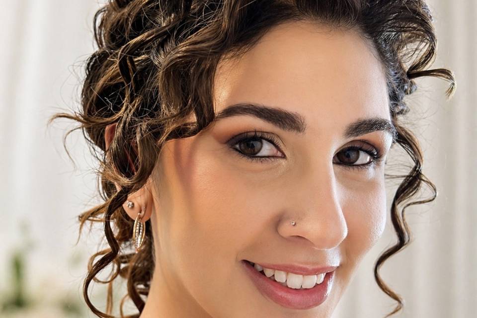 Trucco naturale sposa