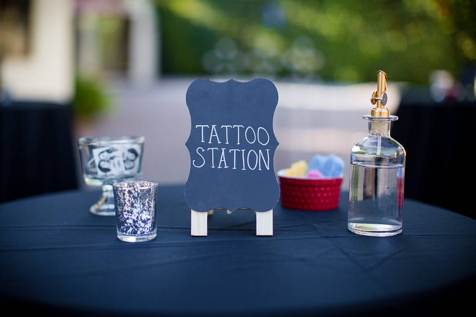 Wedding station