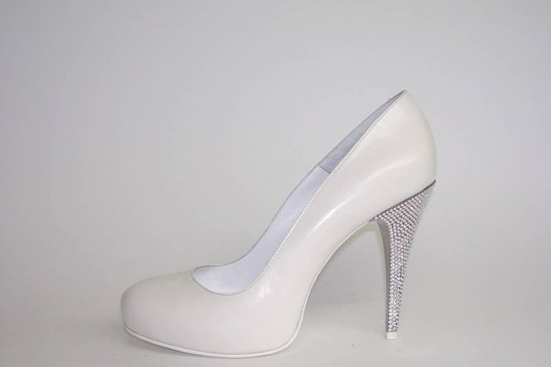 Scarpe sposa tacco swarovski