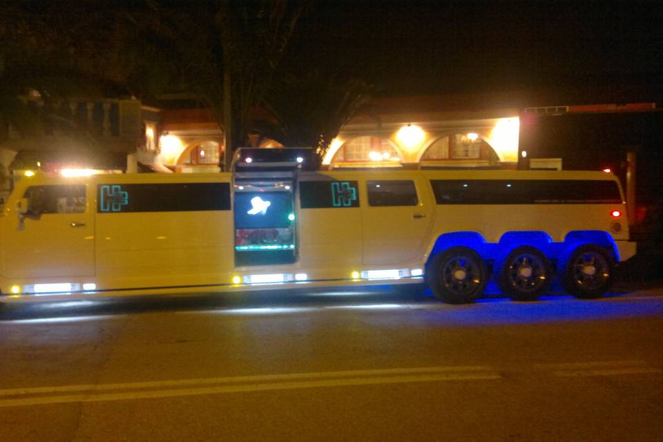 Nozze in Hummer