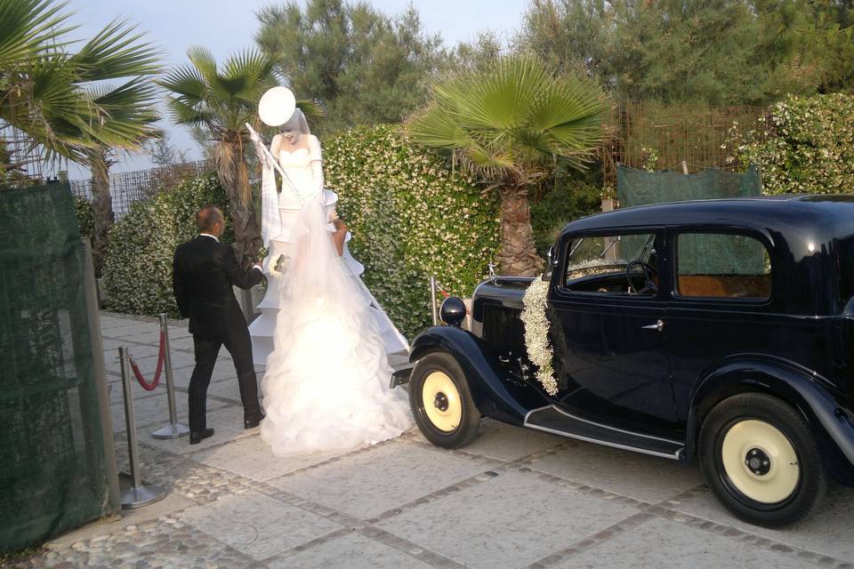 Fiat 500 d'epoca Matrimonio