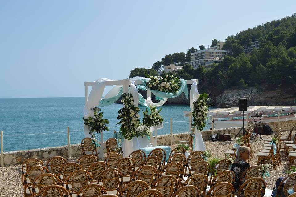 Cerimonia in spiaggia