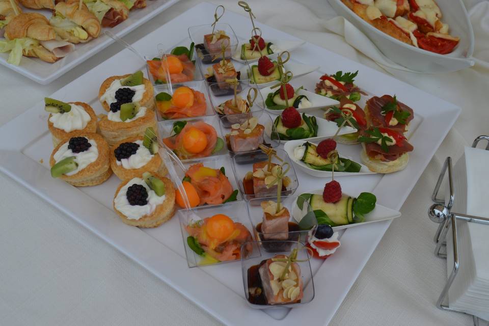 Il buffet aperitivo