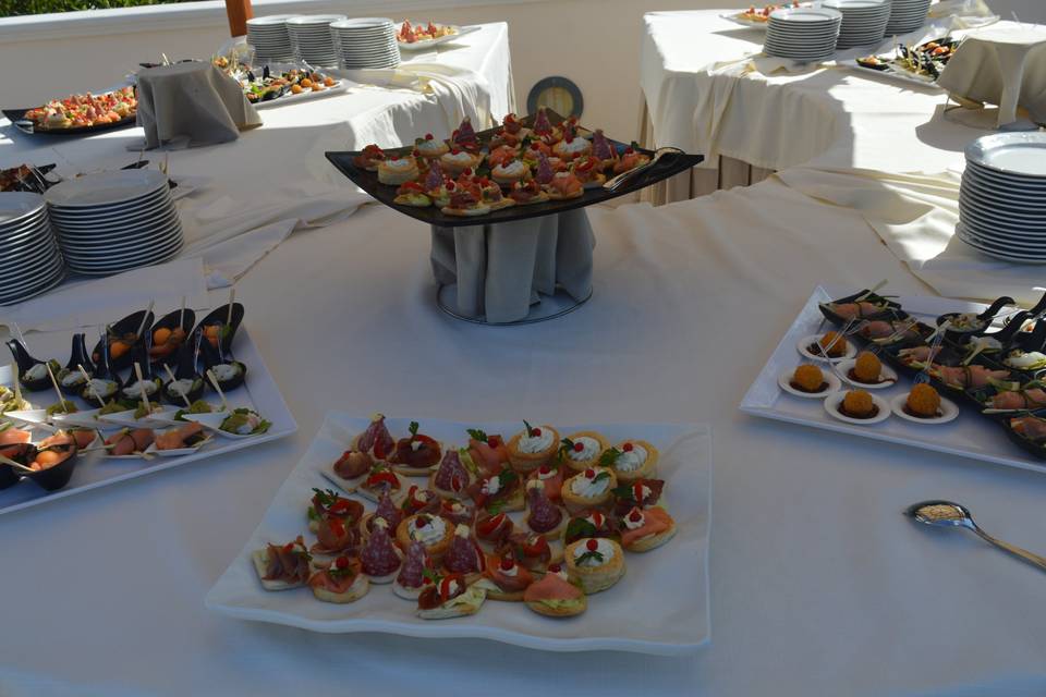 Il buffet aperitivo