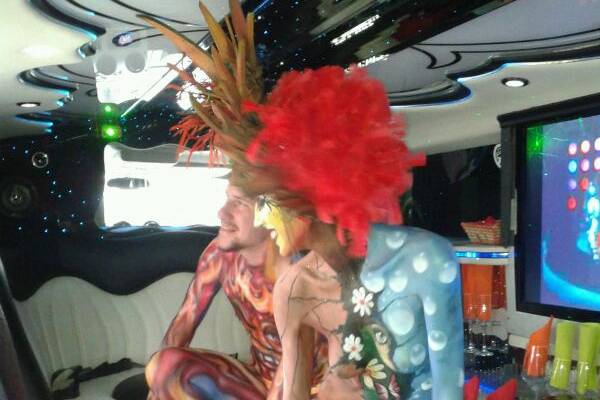 Body paint limousine