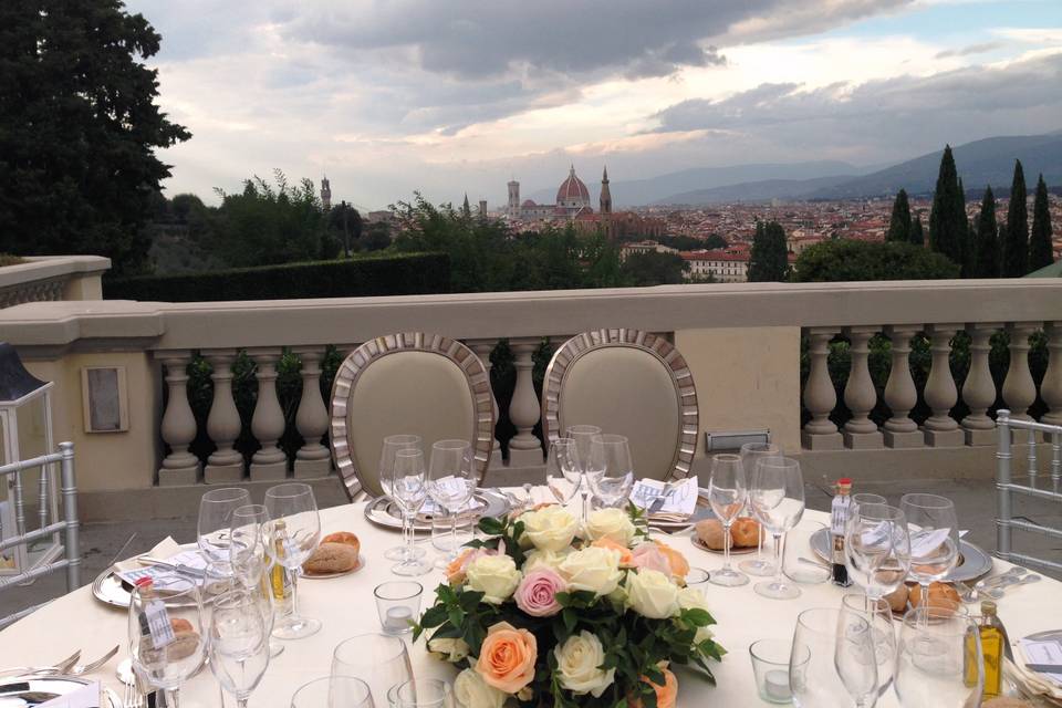 Cena vista Firenze