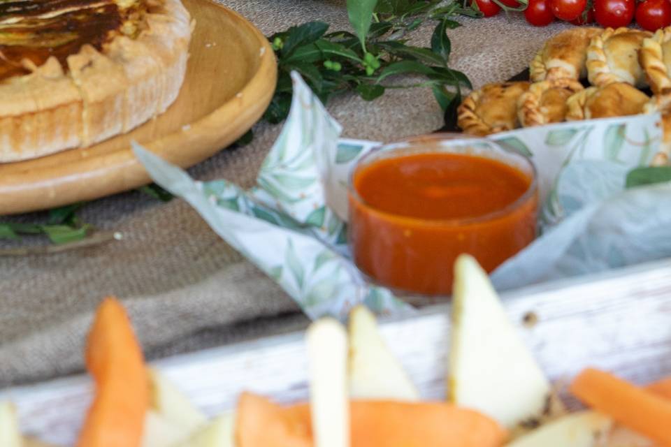 Pranzo e allestimento