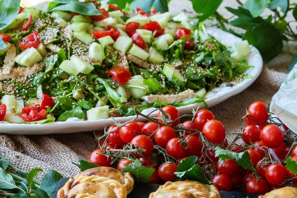 Pranzo e allestimento