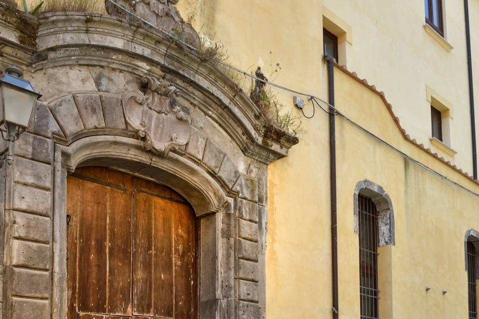 Foto frappe nel contro storico