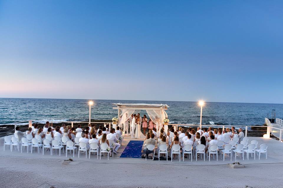 Coco beach Matrimonio sul mare