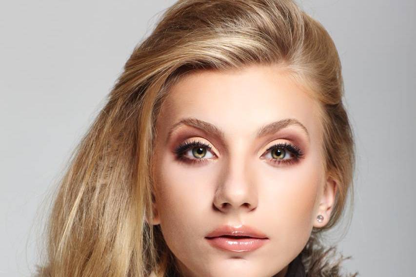 Trucco soft glam per shooting
