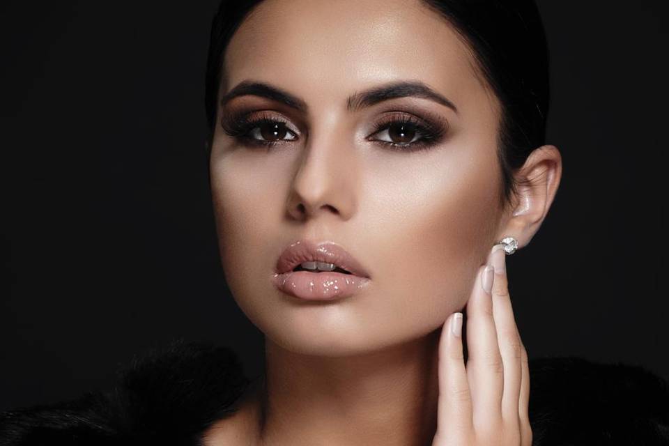 Trucco soft glam per shooting