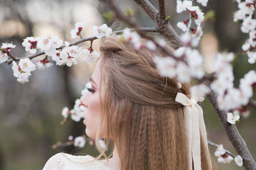 Trucco naturale per servizio f