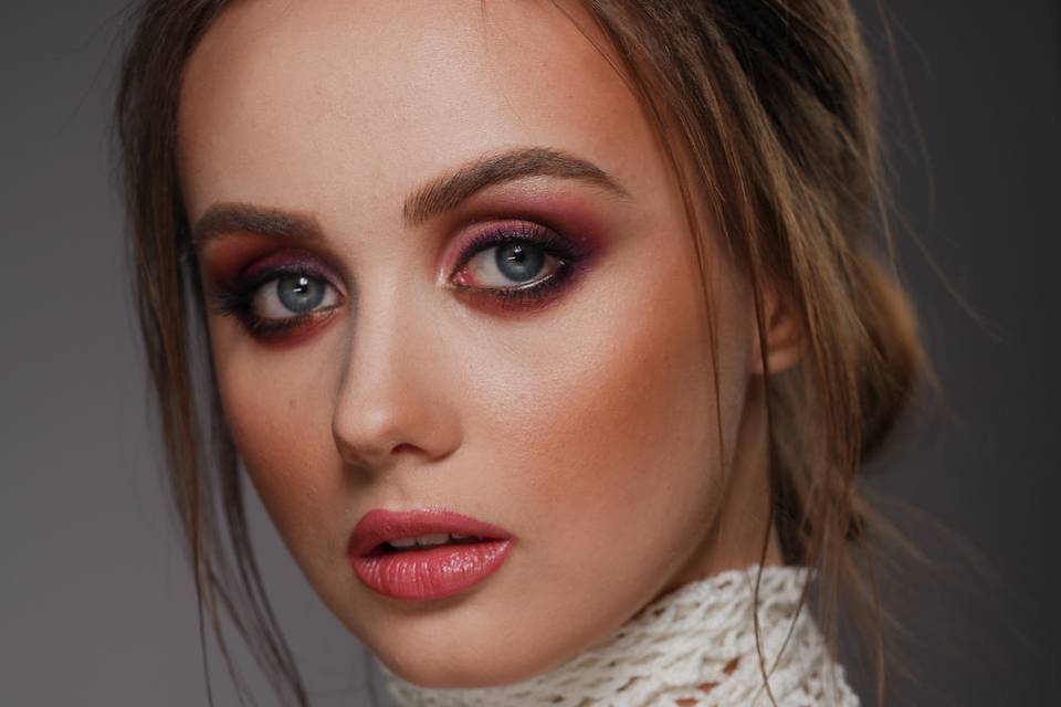 Trucco naturale per servizio f