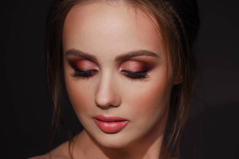 Trucco naturale per servizio f