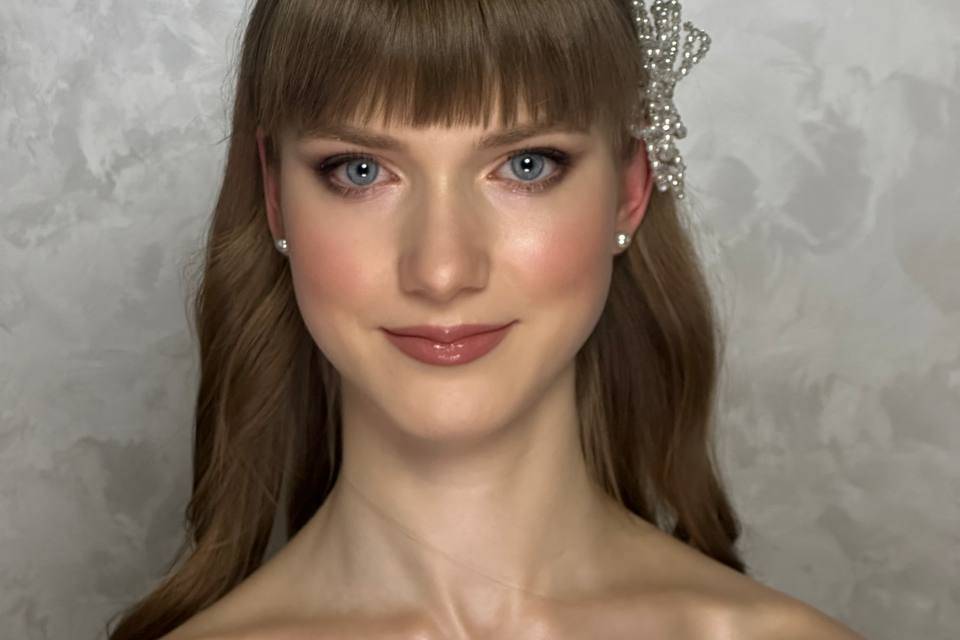 Trucco naturale per servizio f