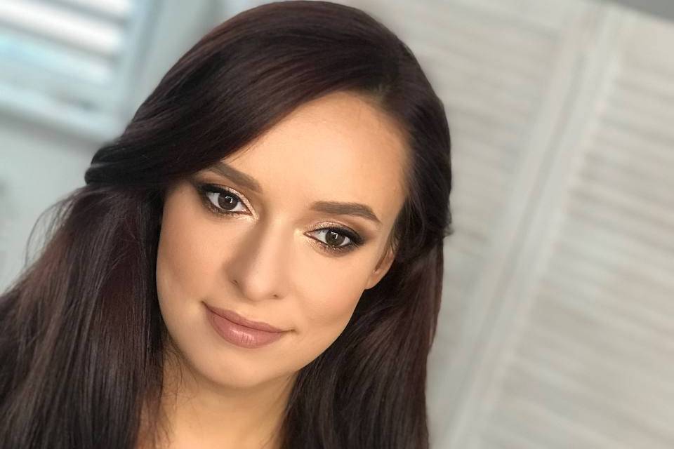 Trucco naturale per servizio f