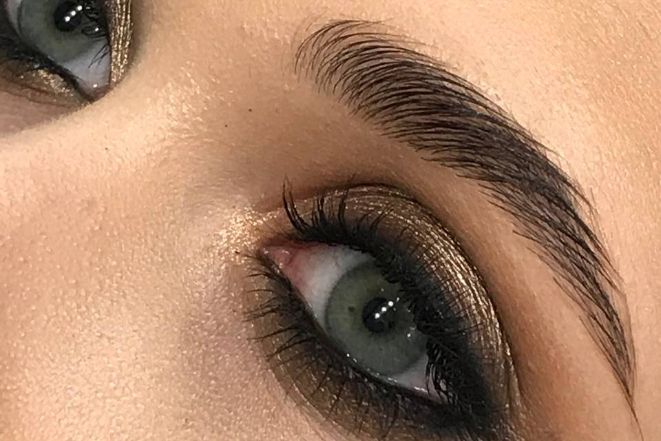 Trucco naturale per servizio f