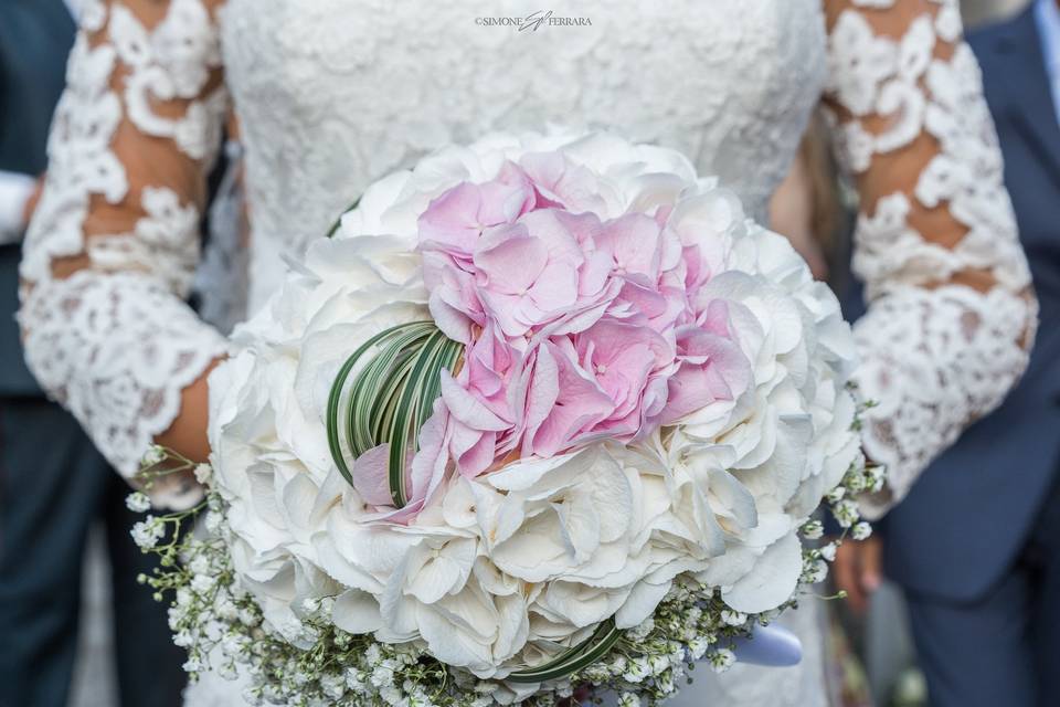 Bouquet con ortensie