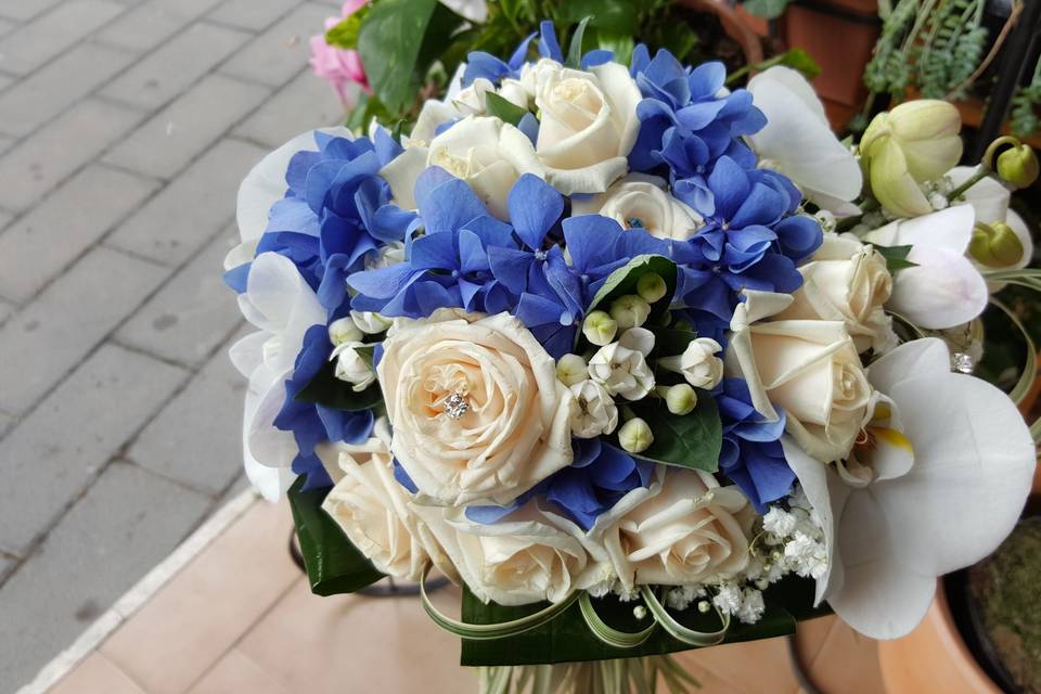 Bouquet blu niagara