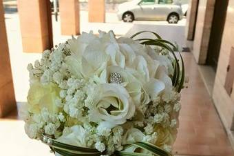 Bouquet con lisianths