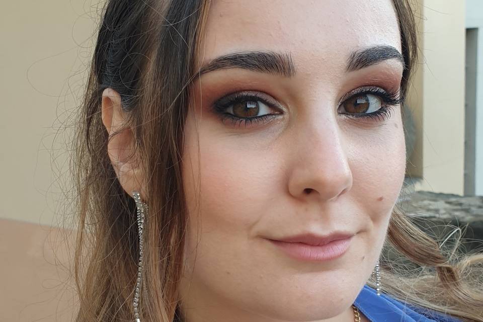 Soft smokey eye