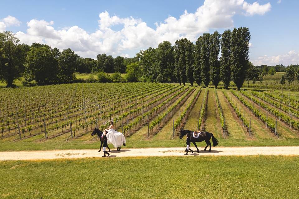 La Sposa a cavallo