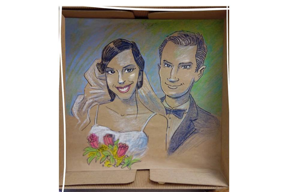 Bomboniera 25x25 scatola int.