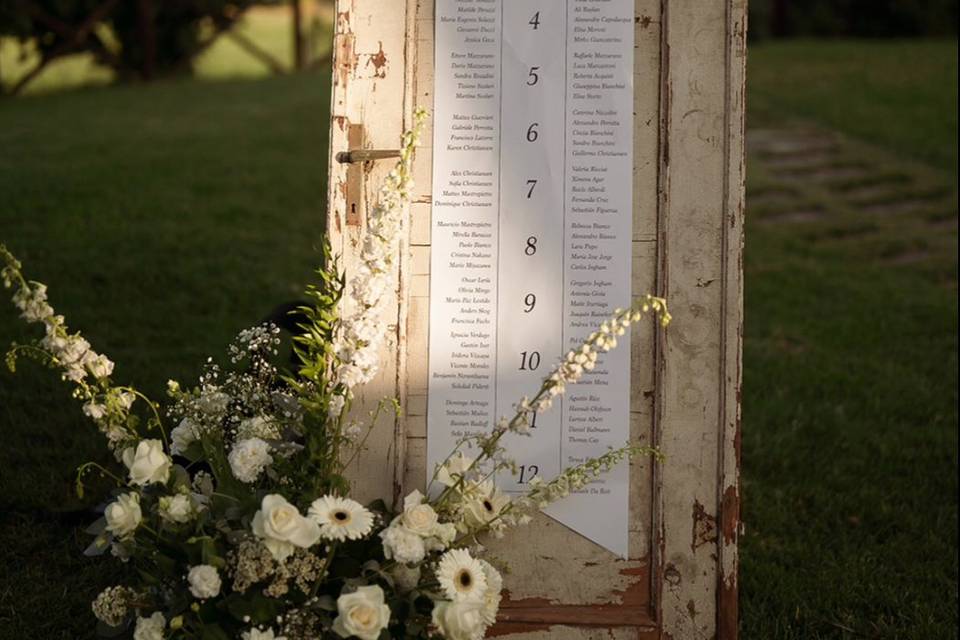Tableau de mariage