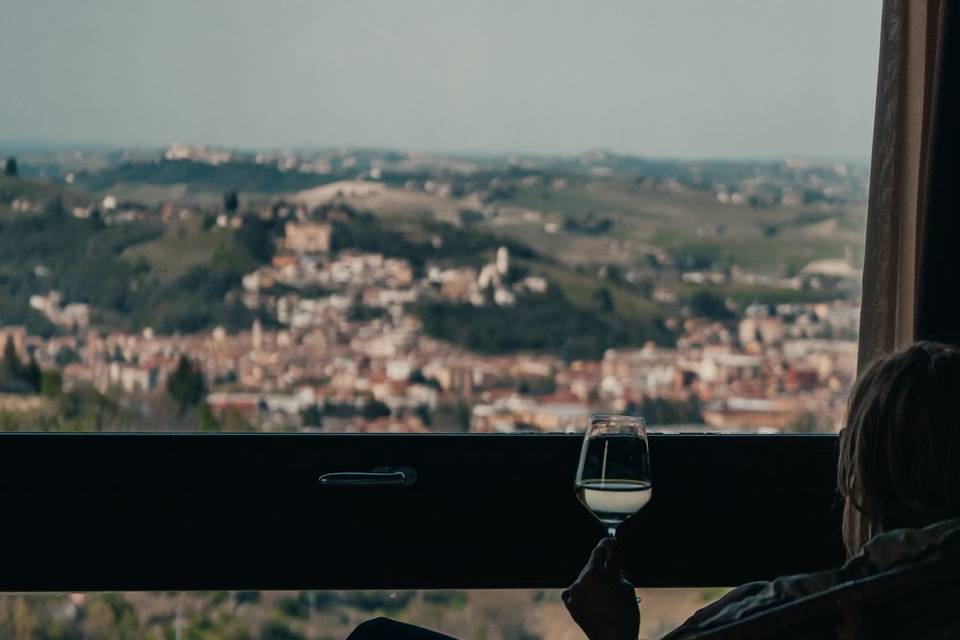 Camera con vista