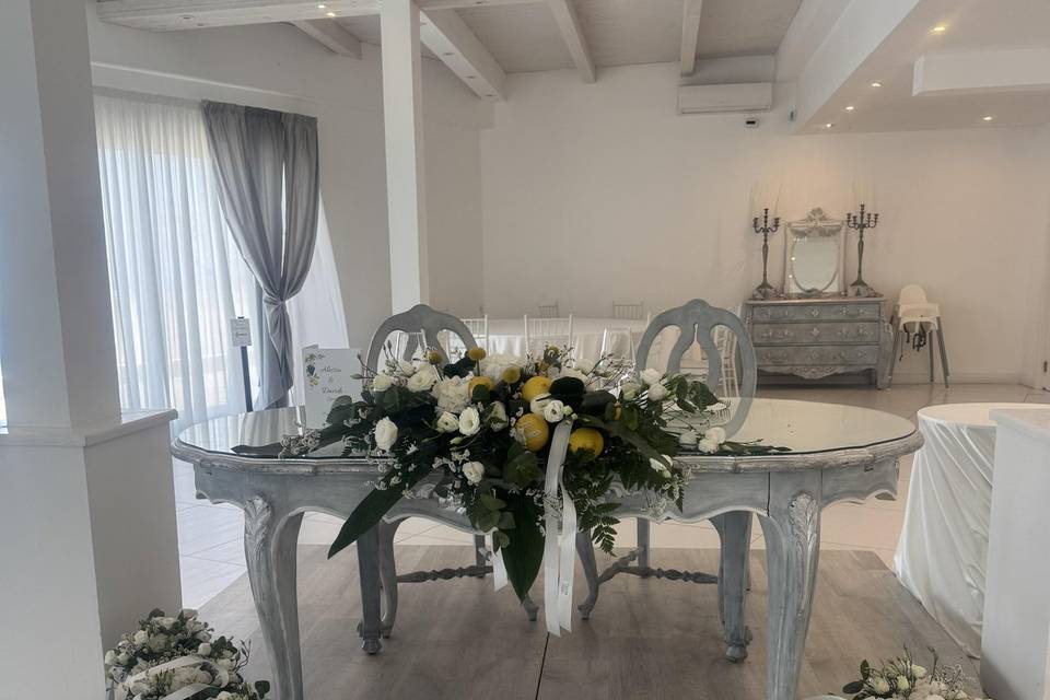 Tavolo sposi