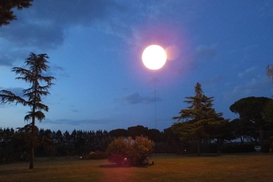 Luna la piu grande d'italia