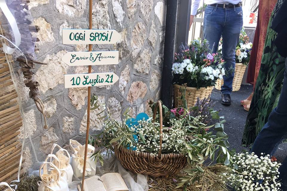 Decorazione matrimonio Poggio