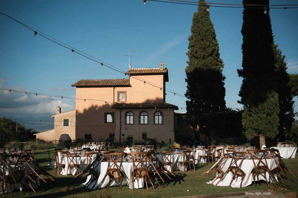 Il Casale e il giardino