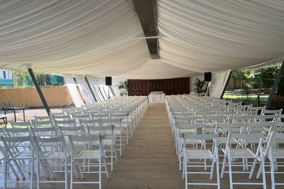 Allestimento cerimonia