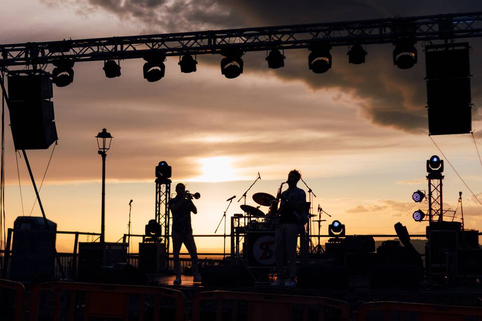 Al tramonto
