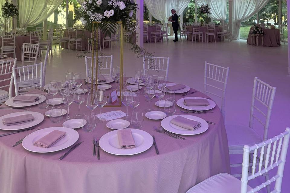 Allestimento sala