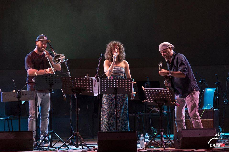 Con Bebo Ferra, foto concerto