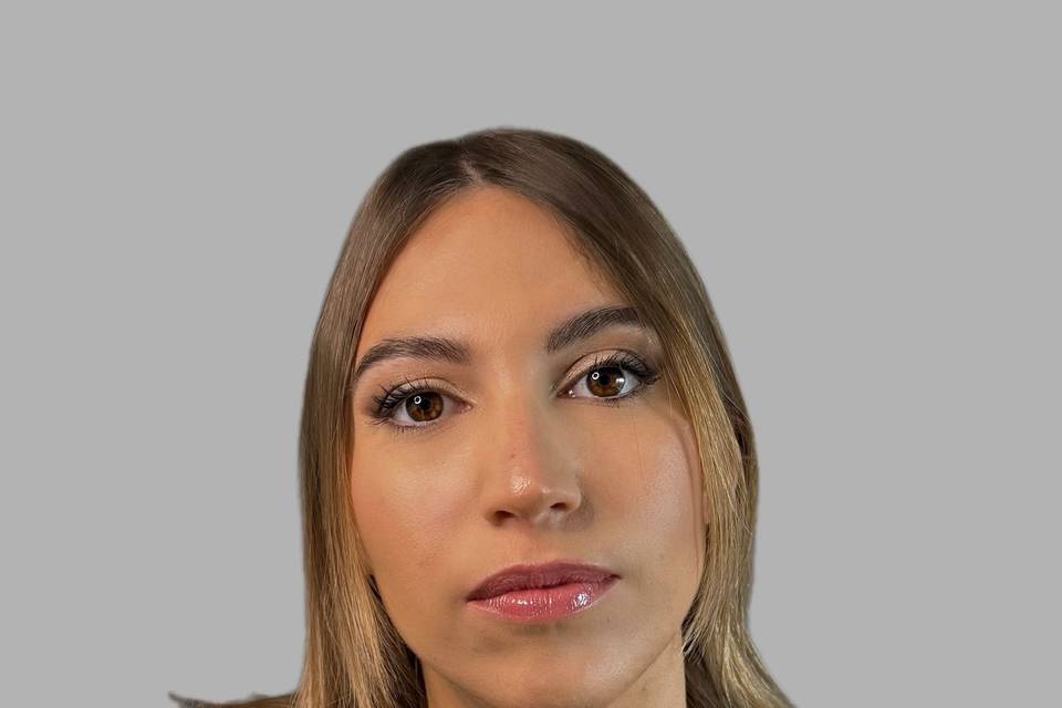 Glam makeup