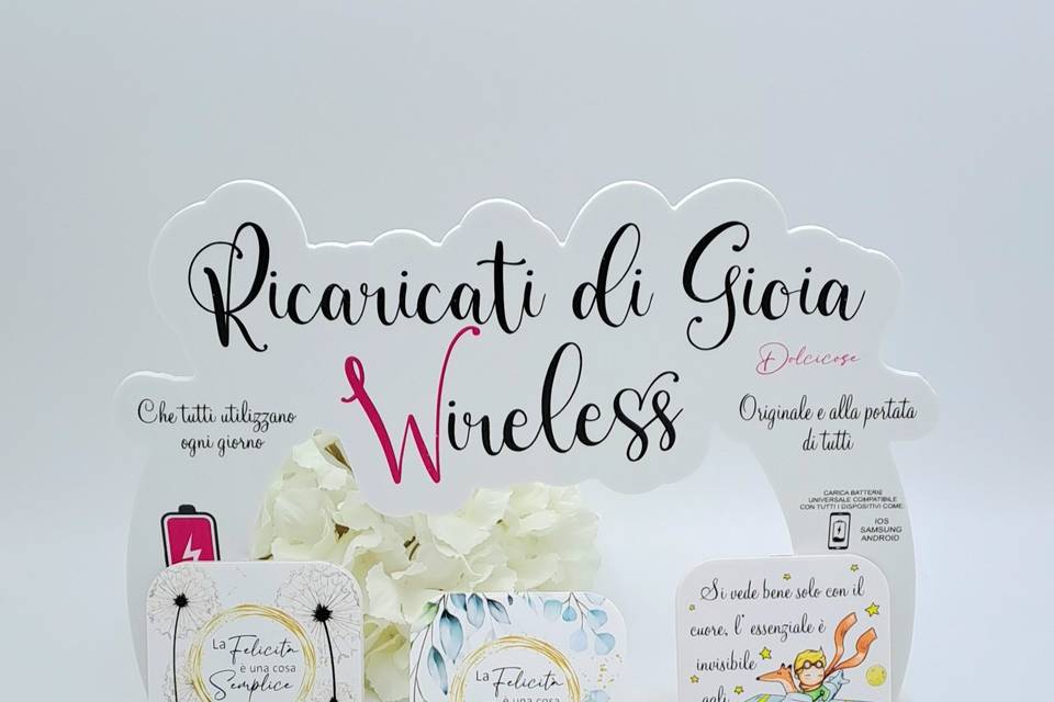 Base di ricarica wireless