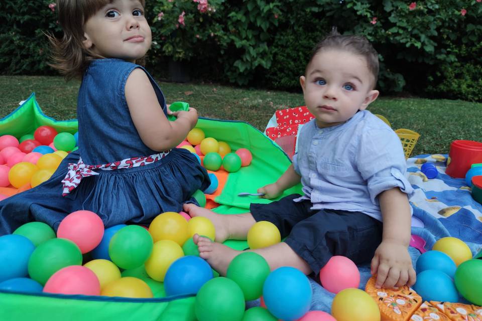 Animazione -piscina palline