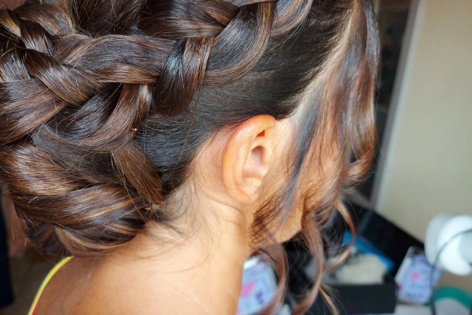 Chignon intreccio