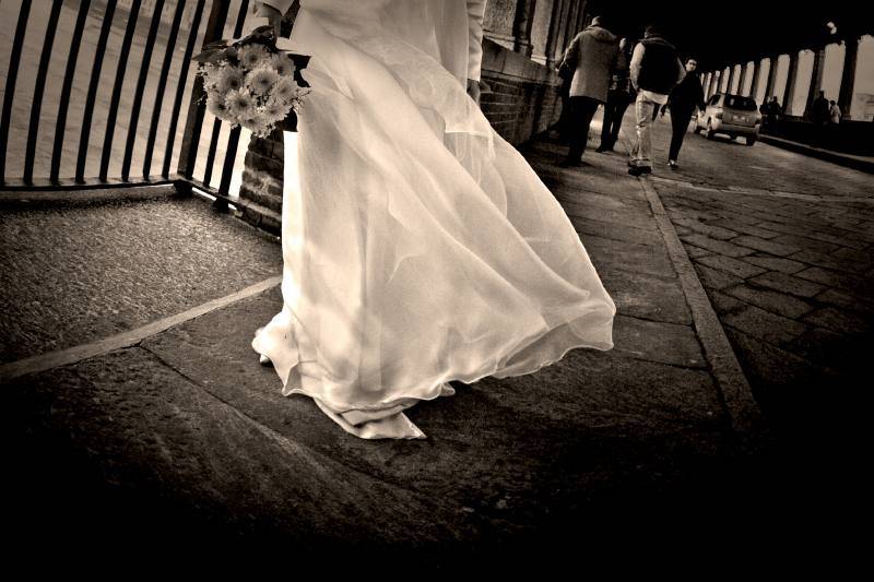 Wedding in piazza ducale