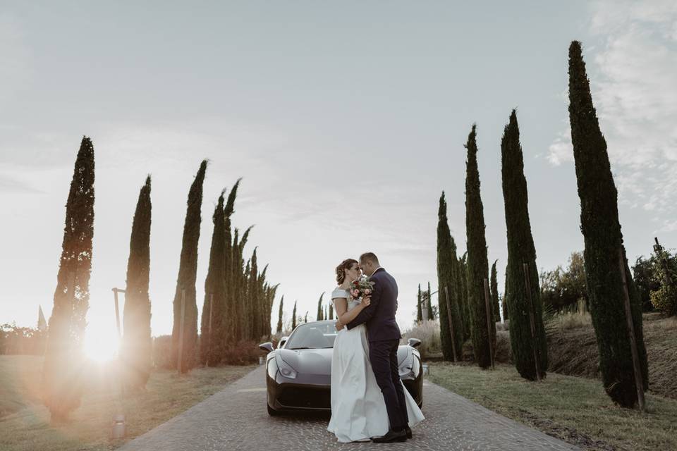 Matrimonio in Ferrari