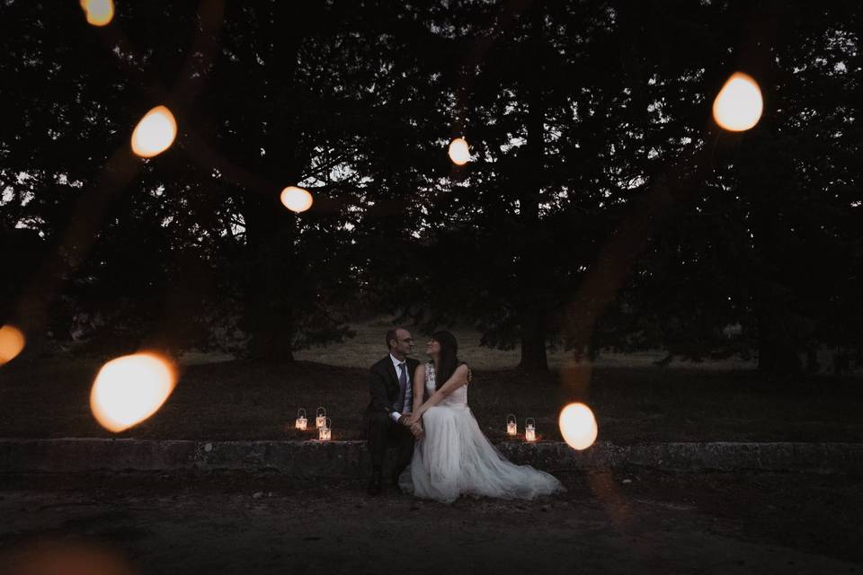 Fuga romantica nel bosco