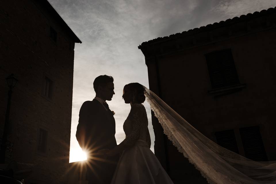 Matrimonio elegante marche