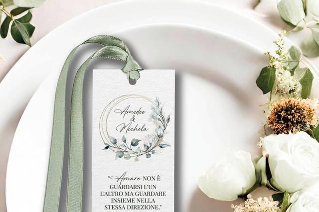 Segna posto matrimonio