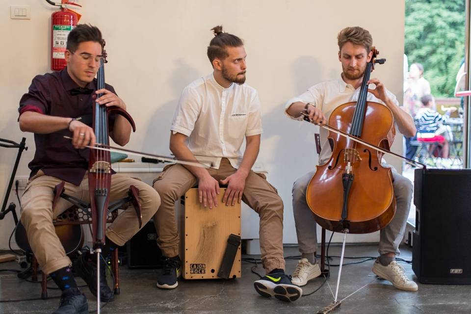 Shutter acoustic trio