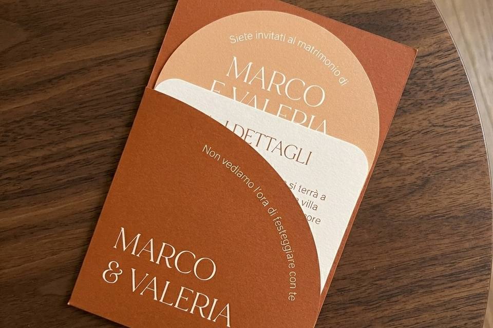 Marco e Valeria - biglietto