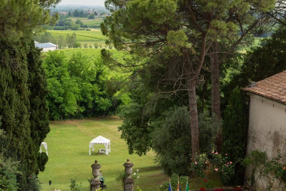 Matrimonio civile in Villa